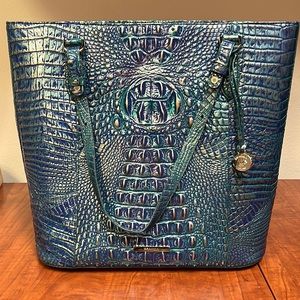 Brahmin April Mineral Blue Melbourne Purse